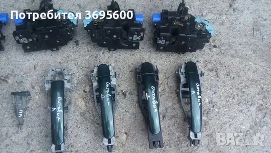 Брави брава дръжки ключалка Шкода Октавия 2 Октавиа Skoda Octavia