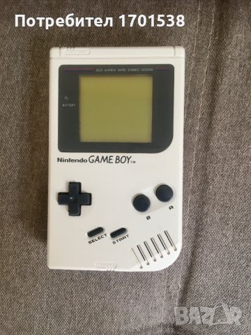 Original Nintendo GameBoy DMG-01 Play it Loud White - Много рядко, снимка 3 - Nintendo конзоли - 42717875