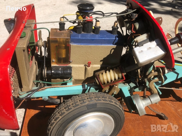 ретро автомобил /учебен демонстрационен модел/ - 1950/60г. - GERMANY, снимка 13 - Антикварни и старинни предмети - 51603142