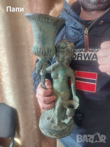 Бронзова италианска скулптура от 19-ти век, снимка 18 - Антикварни и старинни предмети - 39613016