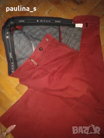 Четири броя / Червени мъжки дънкови бермуди и червен панталон , снимка 16 - Къси панталони - 31205613