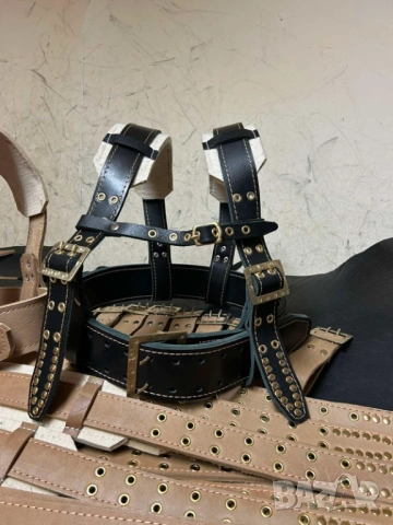 Продавам двойни кукерски колани за чанове, снимка 5 - Антикварни и старинни предмети - 53698128