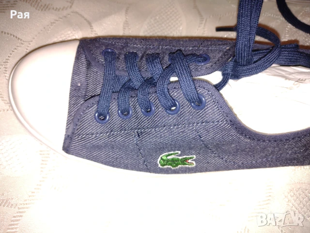 Кецове / спортни обувки lacoste sport, снимка 5 - Дамски елегантни обувки - 50660666