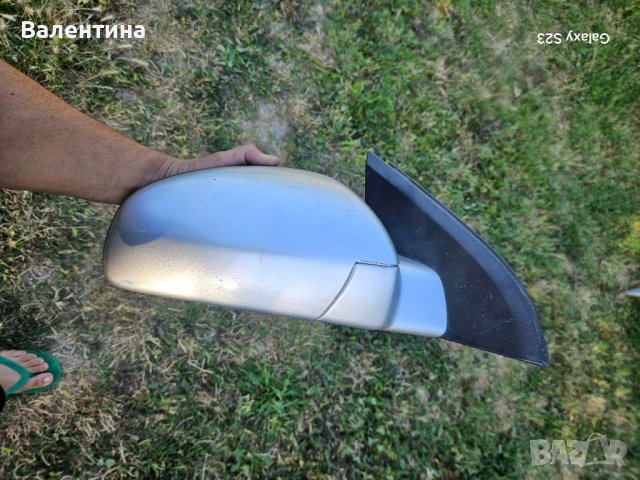 Дясно огледало за Opel Vectra C.Светло сив цвят
