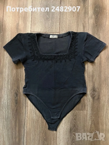 Памучно дамско боди, снимка 2 - Бельо - 53689872