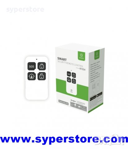 Смарт дистанционно управление Woox R7054 За контрол на вашата алармена система, снимка 4 - Друга електроника - 39834627