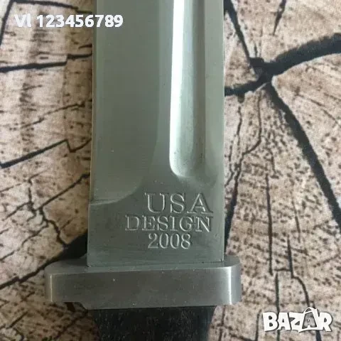     Нож тип армейски "Buck knives USA Design 2008" 190х295, снимка 2 - Ножове - 50727787