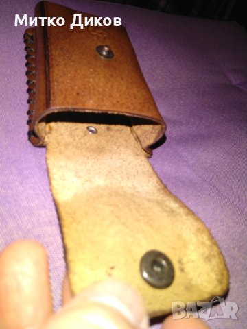 Калъвче ново дълги цигари естествена кожа за колан 103х60х27мм, снимка 7 - Чанти - 40792419