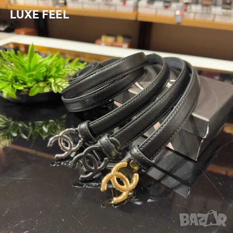 CHANEL 💎Дамски Колани , снимка 3 - Колани - 53639966