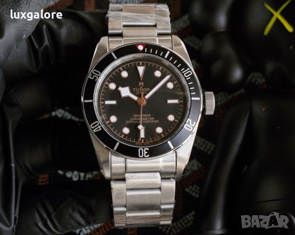 Мъжки часовник Tudor Heritage Black Bay с автоматичен механизъм, снимка 1 - Мъжки - 41978532