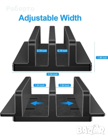 Вертикална стойка за таблет лаптоп телефон и др., снимка 2 - Друга електроника - 53773897