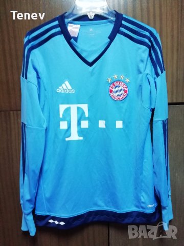 Bayern Munich Adidas оригинална вратарска тениска фланелка блуза Байерн Мюнхен 2015/2016, снимка 1 - Тениски - 38924737