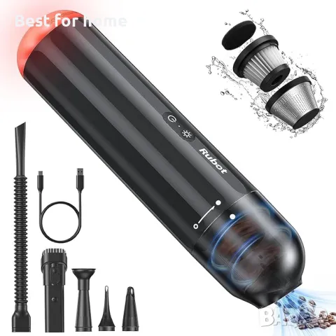 Акумулаторна, ръчна прахосмукачка 6-в-1   RUBOT