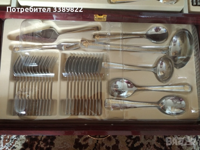 Прибори за хранене , снимка 7 - Прибори за хранене, готвене и сервиране - 52893813