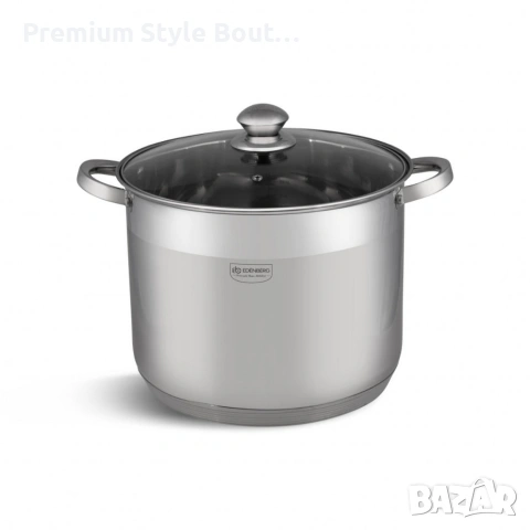 Комплект тенджери от неръждаема стомана , 10 части, Индукция, снимка 8 - Други - 53742448