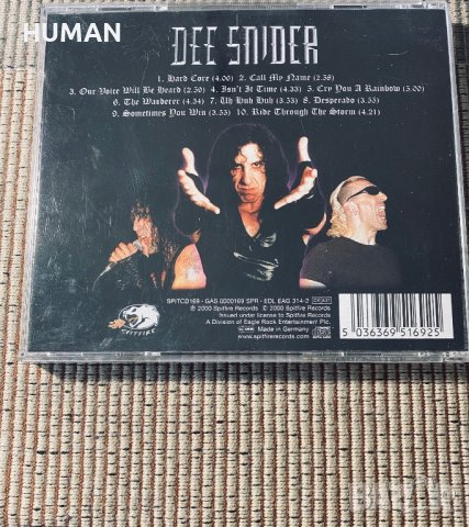 Manowar - Dee Snider, снимка 16 - CD дискове - 41509099