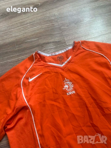 Оригинална ретро футболна фланелка Nike Netherlands Холандия  Total 90 Home  2004 , L размер , снимка 5 - Спортни дрехи, екипи - 53782710