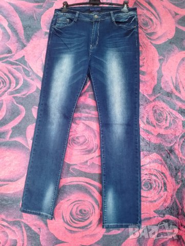 Miss Cherry Тъмно сини дамски дънки ХЛ+, снимка 3 - Дънки - 41390718