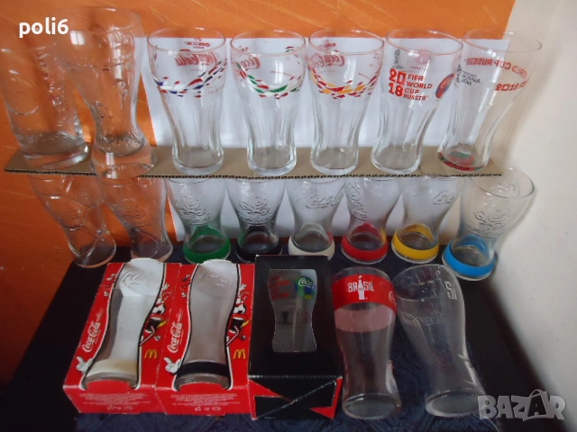 чаши, чаша кока кола, Coca Cola - 130 различни, снимка 5 - Други ценни предмети - 12129799