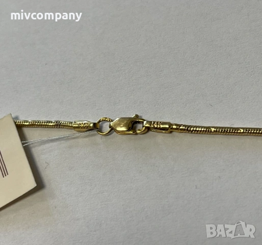Златен синджир 8.28гр.41см., снимка 2 - Колиета, медальони, синджири - 53075729