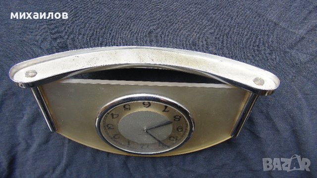 Настолен часовник СССР, снимка 7 - Антикварни и старинни предмети - 42211368