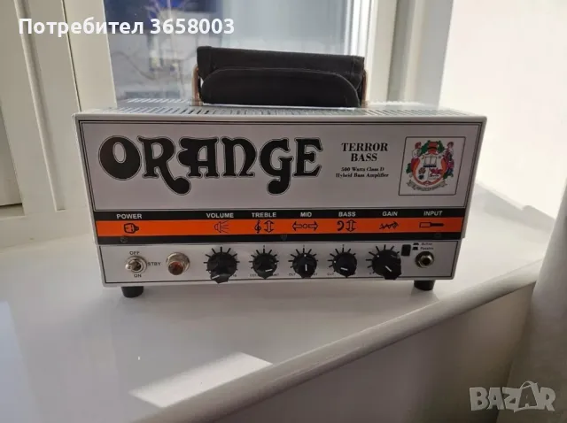 Orange Terror Bass 500w хибриден усилвател за бас китара