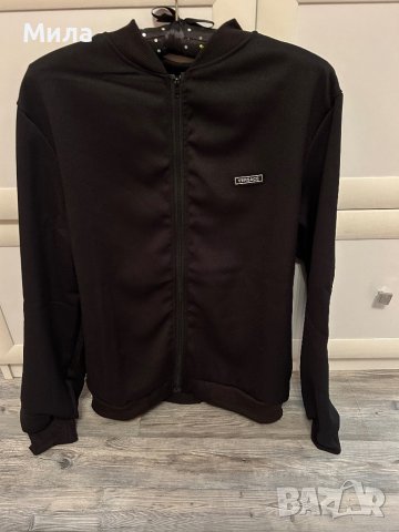 Стилна блуза Versace c цип, снимка 3 - Блузи - 44412310