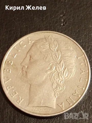 Две монети 100 лири 1974г. Италия - 10 пени 1975г. Ейре за КОЛЕКЦИЯ 47897, снимка 4 - Нумизматика и бонистика - 49082712