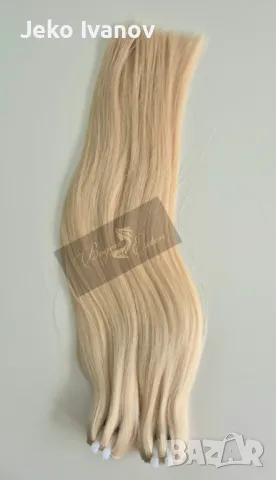 100% Естествена коса за удължаване, снимка 1