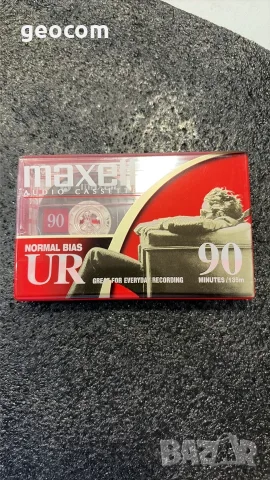 MAXELL UR 90 нови аудио касети (135м,IEC Type I Normal)