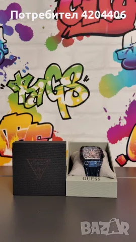 Часовник  Guess, снимка 4 - Мъжки - 56109195