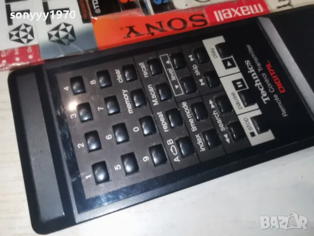 TECHNICS SH-R52 REMOTE MADE IN JAPAN-ВНОС SWISS 1908262105, снимка 4 - Други - 55729632