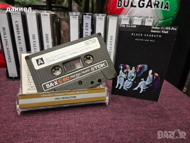 Аудио касети с рок музика - Deep Purple, Whitesnake, Rolling Stones, Metallica, Black Sabbath и др., снимка 8 - Аудио касети - 53446567