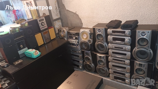 Аудио системи SONY - PANASONIC - AIWA- PHILIPS -JVC - SHARP - TECHNICS , снимка 13 - Аудиосистеми - 51622720