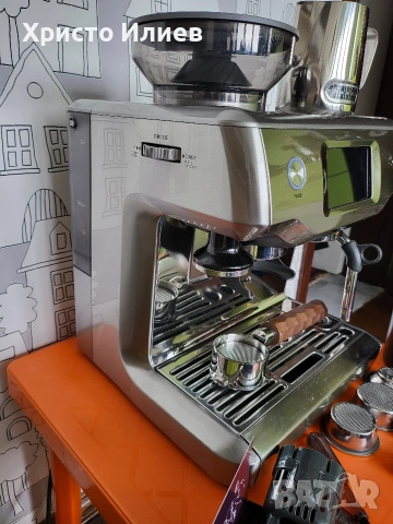Професионална Кафемашина SAGE the Barista Touch с дисплей и кафемелачка, снимка 8 - Кафемашини - 53706420