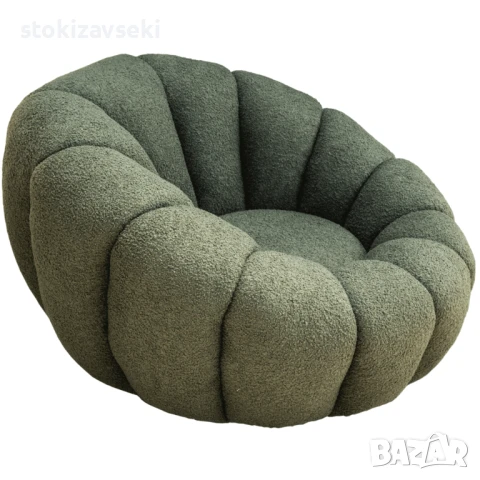 Диван едноместен с цветовиден дизайн, 104*104*64 см, снимка 2 - Дивани и мека мебел - 51150903