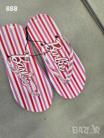 дамски чехли джапанки Barbie 
