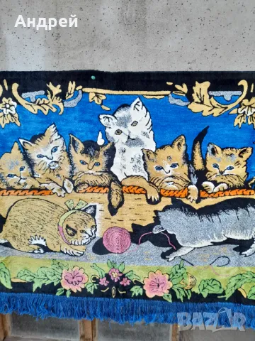 Старинен ковьор,покривка за стена #283, снимка 4 - Антикварни и старинни предмети - 50366896