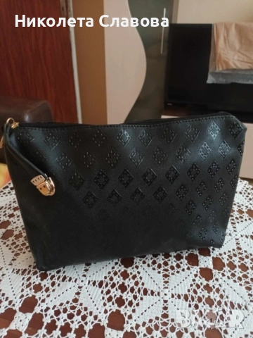 Комплект от 6 броя луксозни дамски чанти /Цвят: Черен;, снимка 14 - Чанти - 51527642