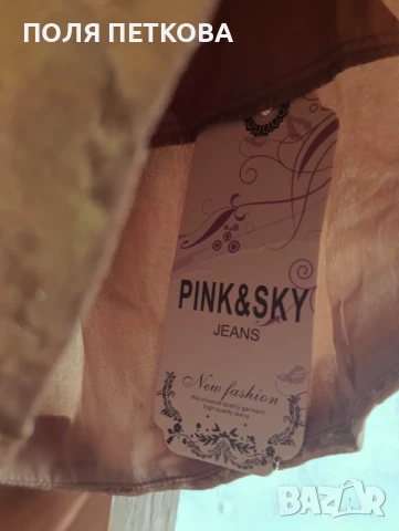 Златни къси панталонки, снимка 3 - Къси панталони и бермуди - 50844937