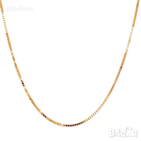 Златен синджир 4,86гр. 40,0см. 14кр. проба:585 модел:37711-3, снимка 2 - Колиета, медальони, синджири - 53736421