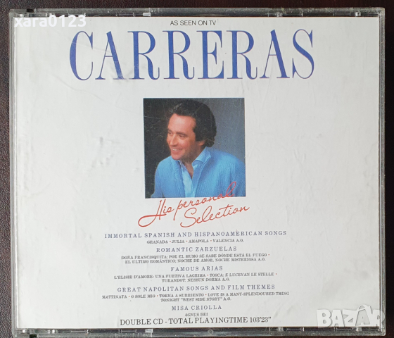 Jose Carreras – His Personal Selection 1989, 2CD 
