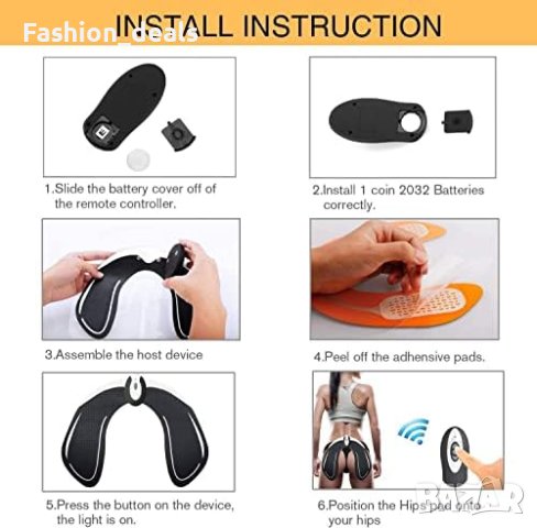 Нов Електрически Тренажор Устройство за трениране на бедрата седалище Спорт, снимка 3 - Други спортове - 41933075