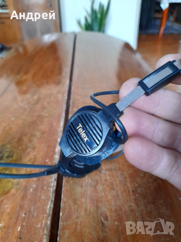 Стари слушалки Telex, снимка 3 - Антикварни и старинни предмети - 44604650
