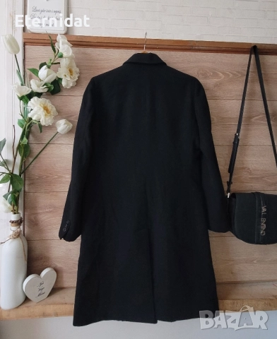 Ново черно палто ALBERTO ASPESI , снимка 4 - Палта, манта - 51863596
