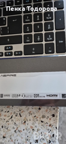 Продавам употребяван напълно запазен лаптоп Aser., снимка 2 - Лаптопи за дома - 52005233