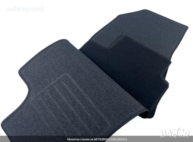 Мокетни стелки за MITSUBISHI Colt (2023+) Petex, снимка 3 - Аксесоари и консумативи - 53824475