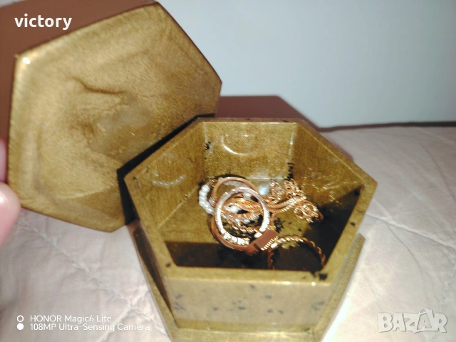 ✨ Уникална ръчно изработена кутийка за бижута – малко произведение на изкуството ✨, снимка 4 - Декорация за дома - 53297933