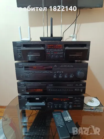 Ямаха -аудио система с две дистанциони