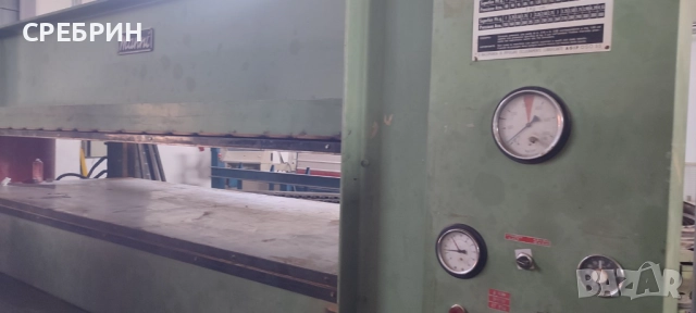 По заявка 5 бр топли преси 2500 и на 3500 мм, снимка 7 - Други машини и части - 52201787